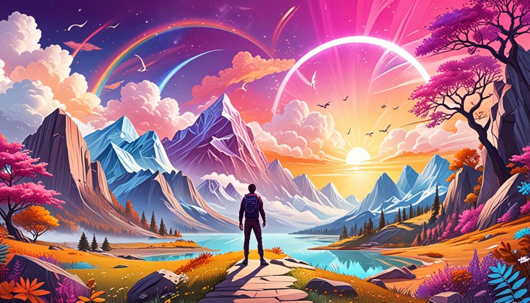 Exploring the Power of Positive Affirmations in Redefining Goals and Future Visions