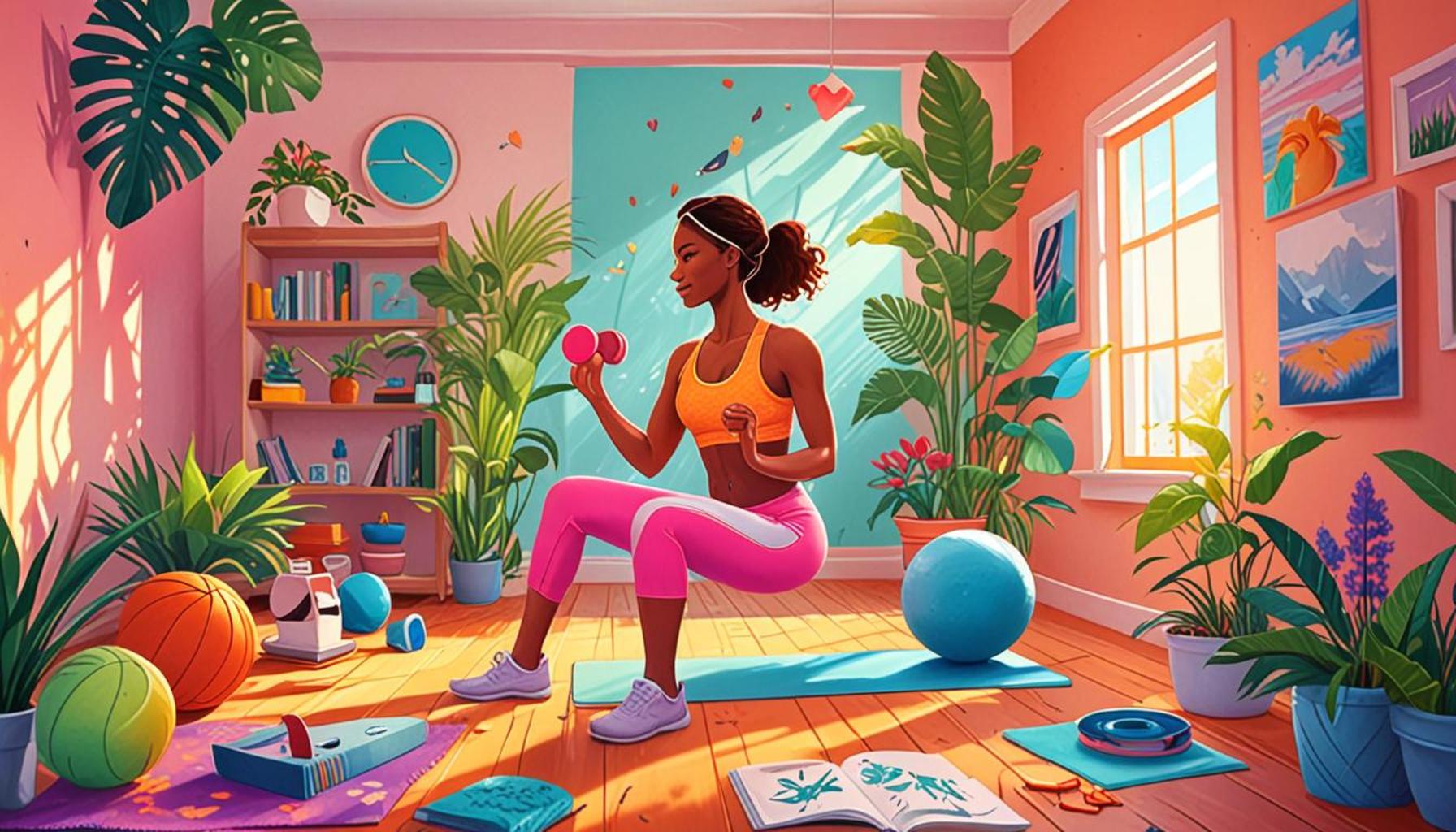 The Relationship Between Positive Affirmations and Exercise Practices for Stress Relief